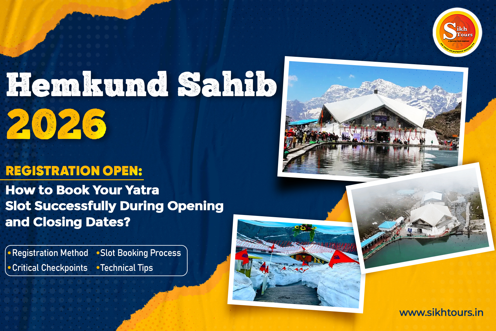 Registrations Open for Hemkund Sahib Yatra 2026: How to Book Your Slot During Opening and Closing Da